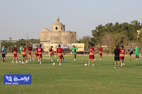 آخرین تمرین سپاهان پیش از دیدار مقابل استقلال تاجیکستان