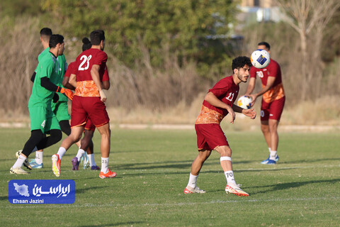 تمرین سپاهان پیش از دیدار مقابل استقلال تاجیکستان