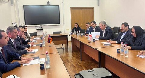 توسعه همکاریهای صنعتی و معدنی بین ایران و ارمنستان / اهمیت رفع موانع لجستیکی وزیر صمت