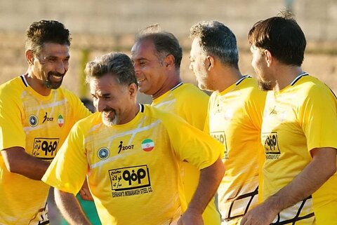 پیروزی پیشکسوتان سپاهان مقابل ذوبآهن پیشکسوتان سپاهان - ذوب آهن