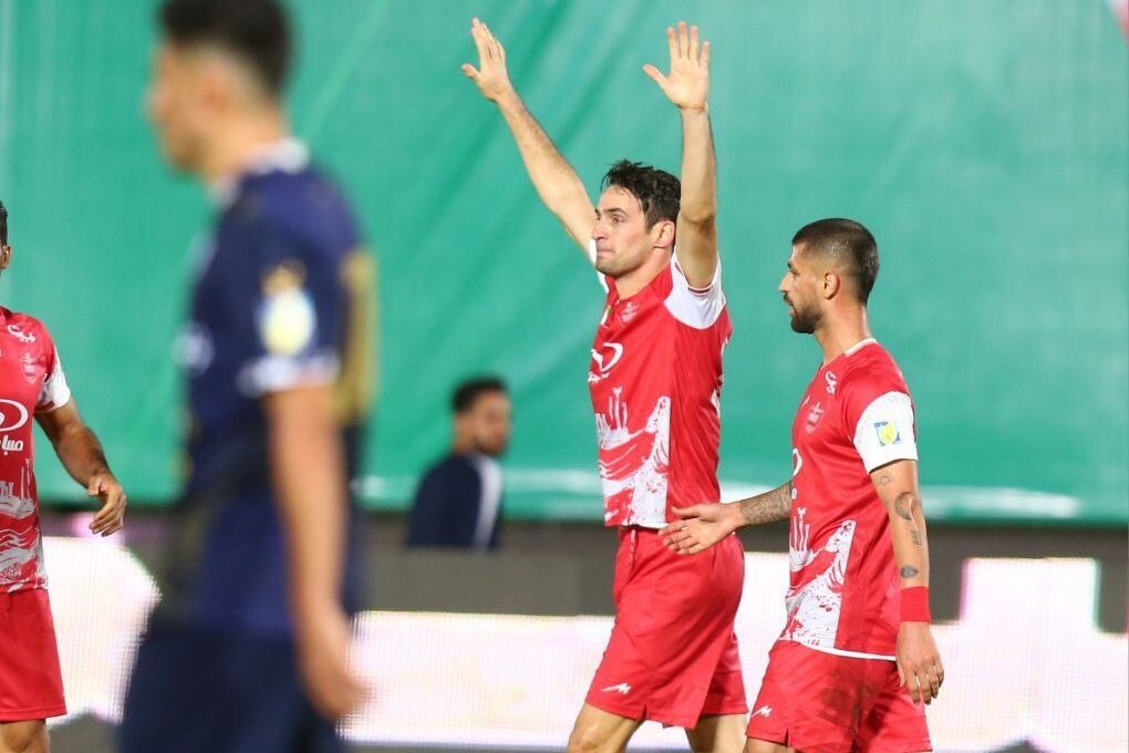 خلاصه بازی پرسپولیس - چادرملو/ برد شیرین سرخ‌ها با گل ستاره گرجستانی