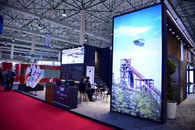 اولین روز از دومین نمایشگاه بینالمللی شهر پایدار کیش