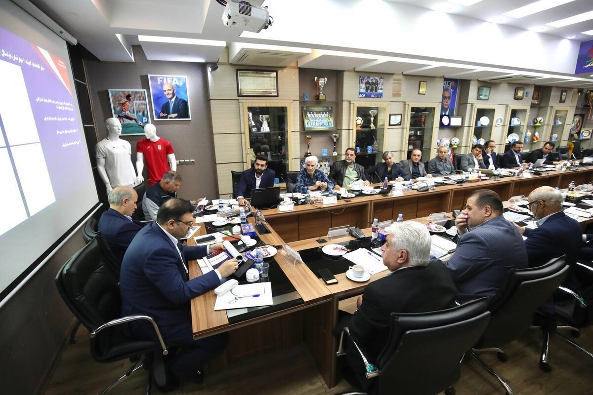 برگزاری جلسه بررسی عملکرد تیم ملی فوتسال 