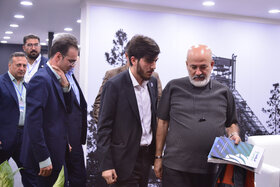 غرفه شرکت فولاد مبارکه در دومین روز از دومین نمایشگاه بین‌المللی شهر پایدار کیش