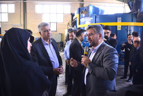 بازدید معاون برنامهریزی و توانمندسازی ایمیدرو از پردیس توسعه فناوریهای راهبردی شرکت فولاد مبارکه و مرکز نوآوری دانشگاهی این شرکت در دانشگاه صنعتی اصفهان