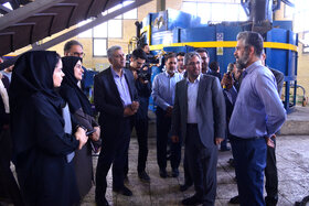 بازدید معاون برنامهریزی و توانمندسازی ایمیدرو از پردیس توسعه فناوریهای راهبردی شرکت فولاد مبارکه و مرکز نوآوری دانشگاهی این شرکت در دانشگاه صنعتی اصفهان