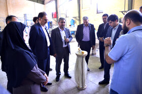 بازدید معاون برنامهریزی و توانمندسازی ایمیدرو از پردیس توسعه فناوریهای راهبردی شرکت فولاد مبارکه و مرکز نوآوری دانشگاهی این شرکت در دانشگاه صنعتی اصفهان