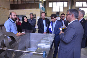 بازدید معاون برنامهریزی و توانمندسازی ایمیدرو از پردیس توسعه فناوریهای راهبردی شرکت فولاد مبارکه و مرکز نوآوری دانشگاهی این شرکت در دانشگاه صنعتی اصفهان