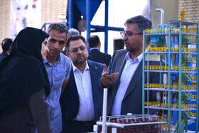 بازدید معاون برنامهریزی و توانمندسازی ایمیدرو از پردیس توسعه فناوریهای راهبردی شرکت فولاد مبارکه و مرکز نوآوری دانشگاهی این شرکت در دانشگاه صنعتی اصفهان