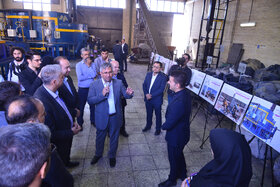 بازدید معاون برنامهریزی و توانمندسازی ایمیدرو از پردیس توسعه فناوریهای راهبردی شرکت فولاد مبارکه و مرکز نوآوری دانشگاهی این شرکت در دانشگاه صنعتی اصفهان