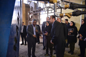 بازدید معاون برنامهریزی و توانمندسازی ایمیدرو از پردیس توسعه فناوریهای راهبردی شرکت فولاد مبارکه و مرکز نوآوری دانشگاهی این شرکت در دانشگاه صنعتی اصفهان