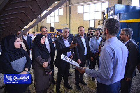 معاون برنامهریزی و توانمندسازی ایمیدرو از پردیس توسعهفناوریهای راهبردی فولاد مبارکه بازدید کرد بازدید خلوصی