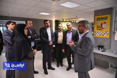 بازدید معاون سازمان ایمیدرو از مرکز نوآوری دانشگاهی فولاد مبارکه در دانشگاه صنعتی اصفهان  بازدید خلوصی