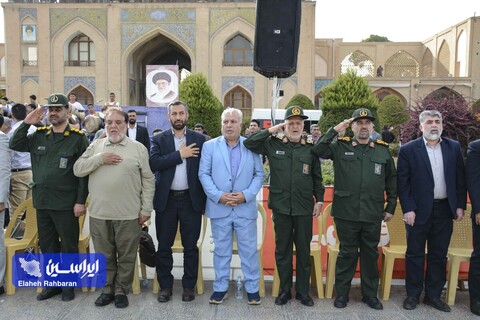 رزمایش بزرگ جهادگران فاطمی ۴ و اهدای امکانات ورزشی فولادمبارکه به 55 خانه ورزشی روستایی