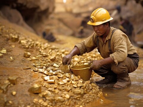 افزایش دستمزد نیروی کار چالش جدید شرکتهای معدنی کار در معدن طلا