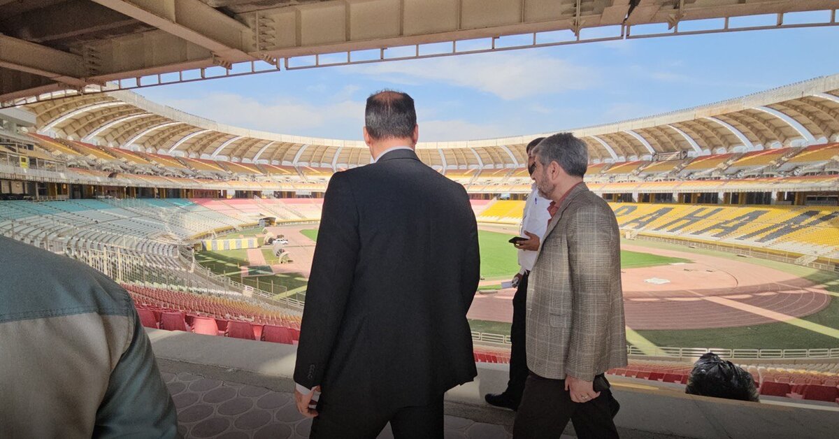 بازدید مدیرعامل و اعضای هیئت مدیره باشگاه سپاهان از ورزشگاه نقشجهان