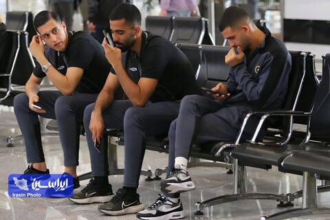 حضور سپاهانی‌ها در فرودگاه برای سفر به قطر