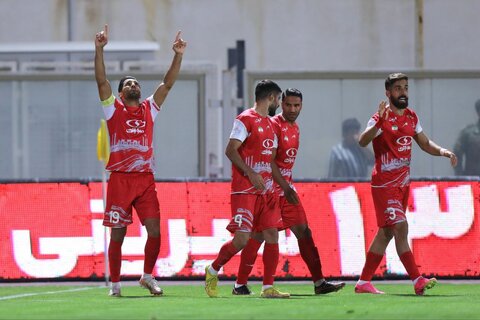 شادی گل وحید امیری؛ گل گهر - پرسپولیس