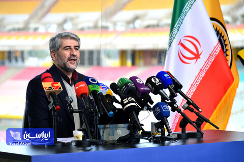 نشست خبری احمد یوسف‌زاده مدیرعامل باشگاه فولاد مبارکه سپاهان
