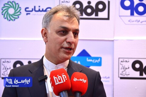 فولاد مبارکه نماد اقتدار صنعتی ایران در نمایشگاه ایران اکسپو ۲۰۲۵ است توکلی نماینده خاف