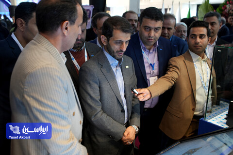 بازدید مدیرعامل شرکت فولاد مبارکه از بیست و یکمین نمایشگاه ایران متافو