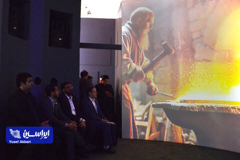 بازدید مدیرعامل شرکت فولاد مبارکه از بیست و یکمین نمایشگاه ایران متافو