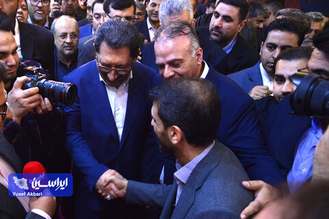 بازدید وزیر صمت از سالن اختصاصی فولادمبارکه در بیست و یکمین نمایشگاه ایران متافو