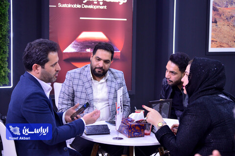 سالن اختصاصی گروه فولاد مبارکه درسومین روز از بیست و یکمین نمایشگاه ایران متافو