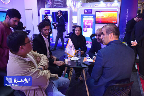 سالن اختصاصی گروه فولاد مبارکه درسومین روز از بیست و یکمین نمایشگاه ایران متافو