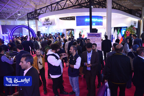 سالن اختصاصی گروه فولاد مبارکه درسومین روز از بیست و یکمین نمایشگاه ایران متافو