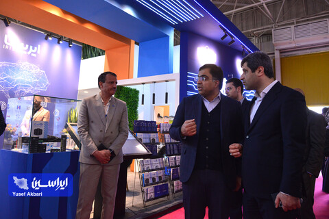 سالن اختصاصی گروه فولاد مبارکه درسومین روز از بیست و یکمین نمایشگاه ایران متافو