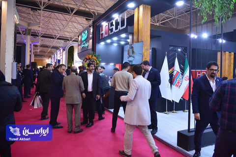 سالن اختصاصی گروه فولاد مبارکه درسومین روز از بیست و یکمین نمایشگاه ایران متافو