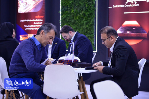 سالن اختصاصی گروه فولاد مبارکه درسومین روز از بیست و یکمین نمایشگاه ایران متافو