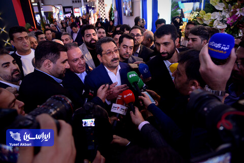 بازدید وزیر صمت از بیست و یکمین نمایشگاه ایران متافو