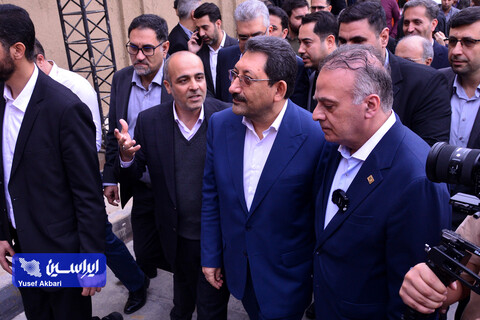 بازدید وزیر صمت از بیست و یکمین نمایشگاه ایران متافو