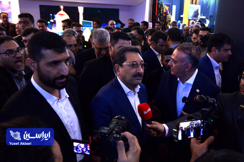 بازدید وزیر صمت از بیست و یکمین نمایشگاه ایران متافو