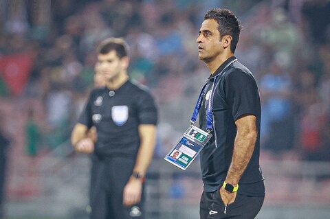 امیدیان: ای کاش بازی امشب VAR داشت سپاهان - الوحدات