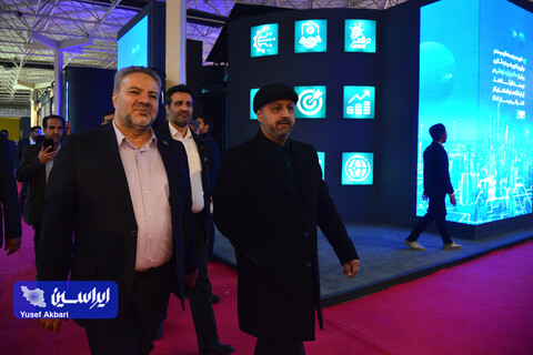 سالن اختصاصی گروه فولاد مبارکه در اخرین روز از بیست و یکمین نمایشگاه ایران متافو