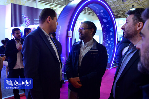 سالن اختصاصی گروه فولاد مبارکه در اخرین روز از بیست و یکمین نمایشگاه ایران متافو