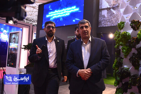 سالن اختصاصی گروه فولاد مبارکه در اخرین روز از بیست و یکمین نمایشگاه ایران متافو