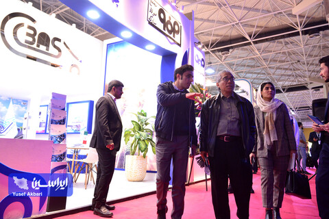 سالن اختصاصی گروه فولاد مبارکه در اخرین روز از بیست و یکمین نمایشگاه ایران متافو