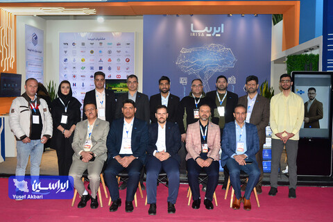 سالن اختصاصی گروه فولاد مبارکه در اخرین روز از بیست و یکمین نمایشگاه ایران متافو