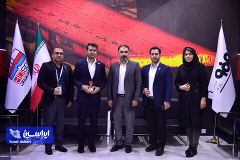 سالن اختصاصی گروه فولاد مبارکه در اخرین روز از بیست و یکمین نمایشگاه ایران متافو