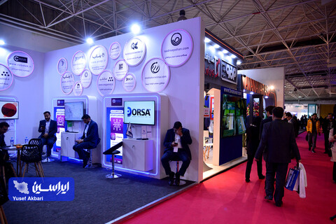 سالن اختصاصی گروه فولاد مبارکه در اخرین روز از بیست و یکمین نمایشگاه ایران متافو