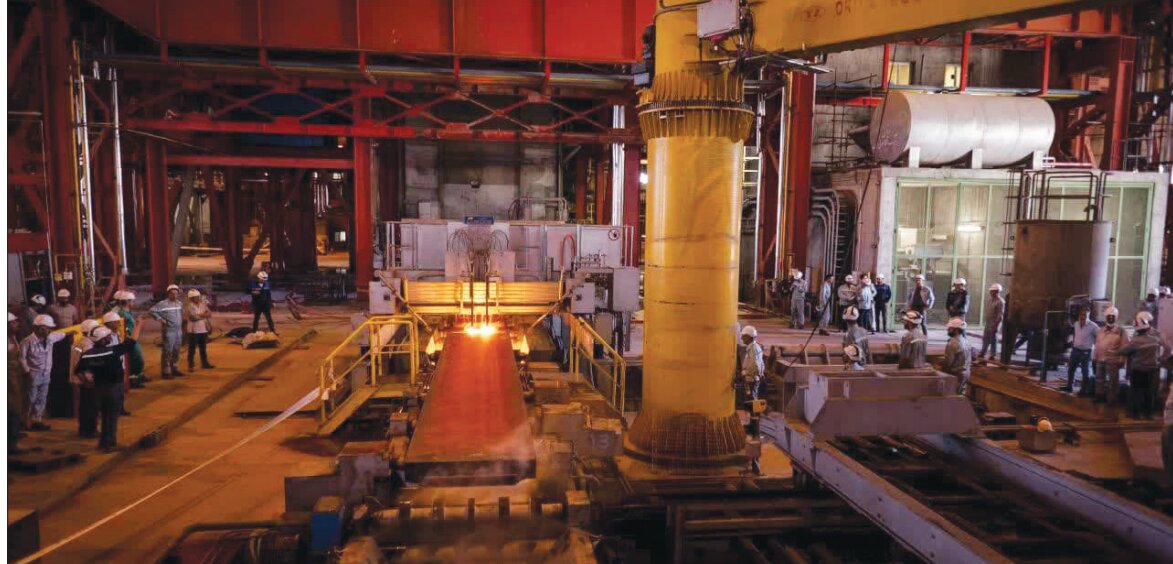 فولادسازی شرکت فولاد سفیددشت چهارمحال و بختیاری در آستانه تولید مستمر