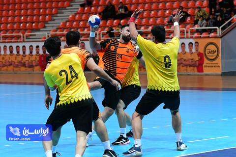 هندبال فولاد مبارکه سپاهان - صنعت مس کرمان