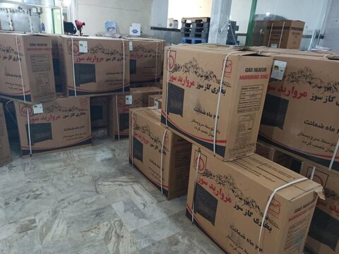 توزیع بیش از ۱۳ هزار وسایل گرمایشی در مناطق محروم وسایل گرمایشی