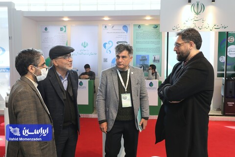غرفه فولاد مبارکه در اولین روز نمایشگاه بین المللی محیط زیست