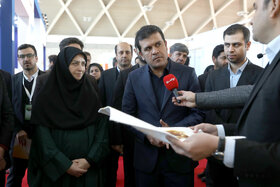 بازدید معاون علمی رئیس جمهور از بیست و دومین نمایشگاه بینالمللی محیط زیست