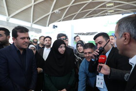 بازدید معاون علمی رئیس جمهور از بیست و دومین نمایشگاه بینالمللی محیط زیست